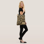Tote Bag Leopard classique moderne Cheetah tendance Chien p (Sur le modèle)