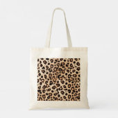 Tote Bag Leopard Design Motif : Wild Elegance. (Dos)