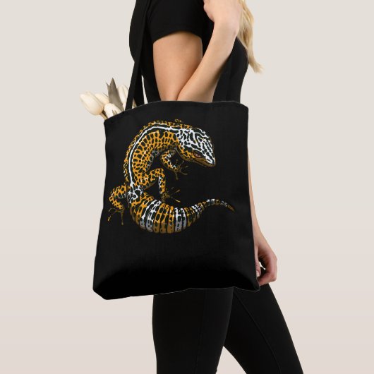 Tote Bag Leopard Gecko Lizard Reptile (De près)