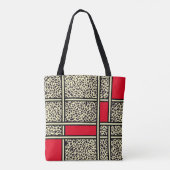 Tote Bag Léopard rouge (Dos)
