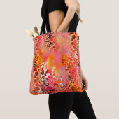 Tote Bag leopard skin pattern fabric leopard,abstract,anima (De près)