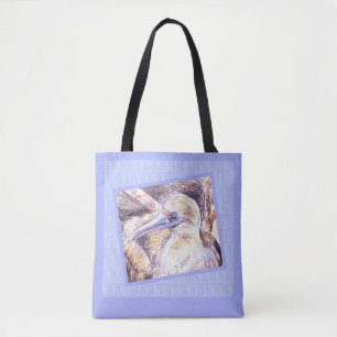 Tote Bag L'Épaule Tout-En-Tête "Oiseau de mer" Fourre-tout