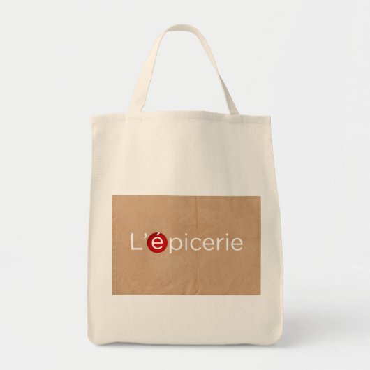 Tote Bag L'Épicerie (Devant)