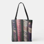 Tote Bag L'épine du livre antique, couverture du livre (Dos)