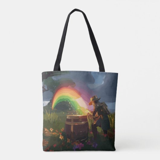 Tote Bag Leprechaun Hideaway (Dos)