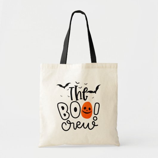 Tote Bag L'équipage du Boo | Halloween (Devant)