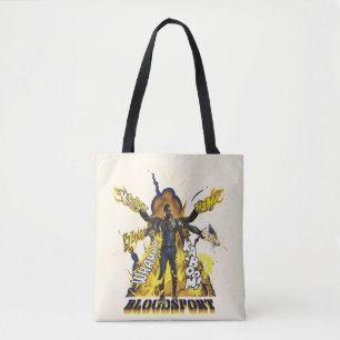 Tote Bag L'équipe du suicide Graphique d'action Bloodspor