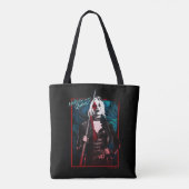 Tote Bag L'équipe du suicide | Harley Quinn & Green Ferns (Dos)