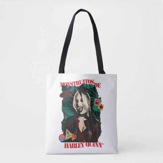 Tote Bag L'équipe du suicide | Harley Quinn Winking (Devant)