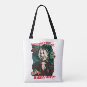 Tote Bag L'équipe du suicide | Harley Quinn Winking (Dos)