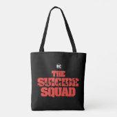 Tote Bag L'équipe du suicide | Logo rouge et noir (Dos)