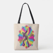 Tote Bag L'équipe du suicide | Polka-Dot Homme Psychédéliqu (Dos)