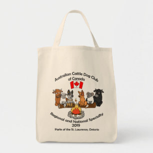 Tote Bag Les 2019 ressortissants d'ACDCC blancs et de
