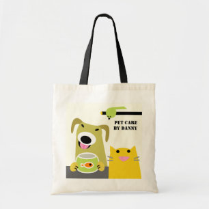 Tote Bag Les affaires de la garde d'enfants d'animal
