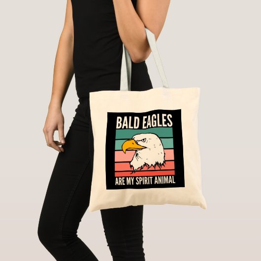 Tote Bag Les Aigles Baltes Sont Mon Esprit Animal (Devant (produit))