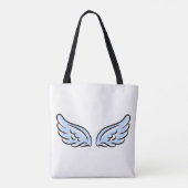 Tote Bag Les ailes du petit ange mignon (Dos)