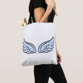Tote Bag Les ailes du petit ange mignon (De près)