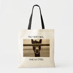 Tote Bag Les alpaga ne crachent pas