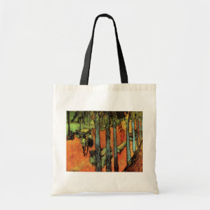Tote Bag Les Alyscamps, Feuilles d'automne par Vincent van