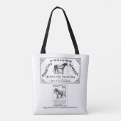 Tote Bag "Les amateurs de chevaux" (Dos)