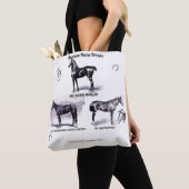 Tote Bag "Les amateurs de chevaux" (De près)