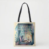 Tote Bag Les amateurs de livres sont maîtres du multitâche (Devant)