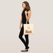 Tote Bag Les amis de la forêt enseignent (Devant (modèle))