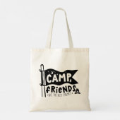 Tote Bag Les amis du camp sont les meilleurs amis (Dos)