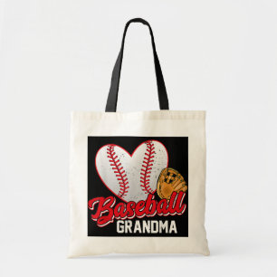 Tote Bag Les amoureux du baseball de grand-mère de basebal