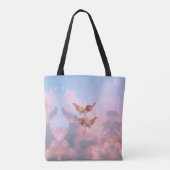 Tote Bag Les anges dans le ciel (Dos)