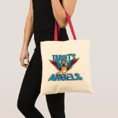 Tote Bag Les anges de la cible (Devant (produit))
