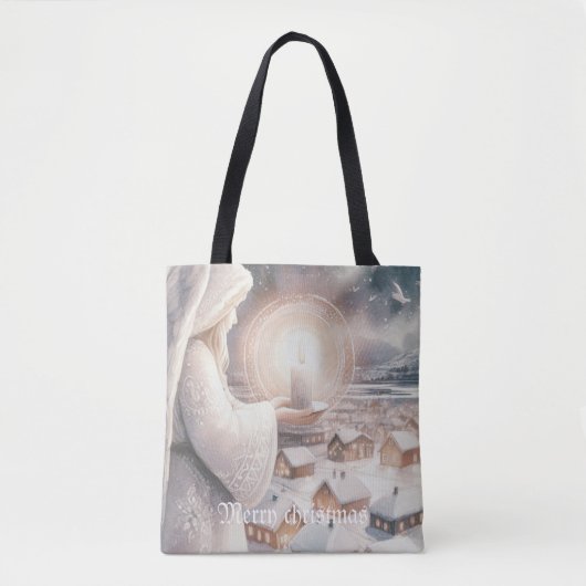Tote Bag Les anges veillent sur vous (Devant)