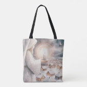 Tote Bag Les anges veillent sur vous (Dos)