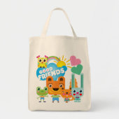 Tote Bag Les animaux bons amis (Devant)
