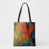 Tote Bag Les animaux dans un paysage par Franz Marc (Devant)