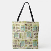 Tote Bag les années 50 Barkcloth (Devant)