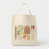Tote Bag Les approvisionnements de Baker (Devant)