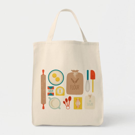 Tote Bag Les approvisionnements de Baker (Devant)