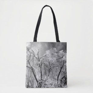 Tote Bag les arbres l'hiver