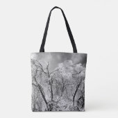 Tote Bag les arbres l'hiver (Dos)