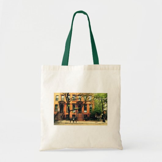 Tote Bag Les arbres se développent à Brooklyn (Devant)