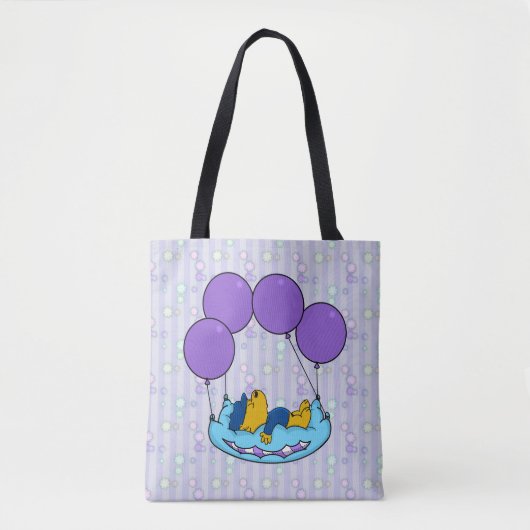 Tote Bag Les ballons Coussins de Ferald (Devant)