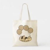 Tote Bag Les ballons Coussins de Ferald (Dos)