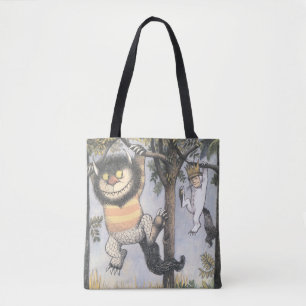 Tote Bag Les bêtes sauvages et Max se balançant dans les ar