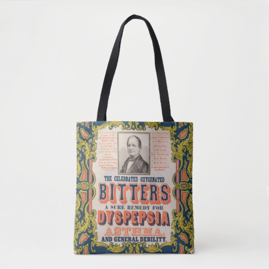 Tote Bag Les Bitters oxygénés célèbres (Devant)