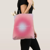 Tote Bag Les Bonnes Choses Arrivent, Gradient (De près)