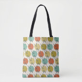 Tote Bag Les boules du Motif de laine (Devant)