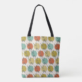 Tote Bag Les boules du Motif de laine (Dos)