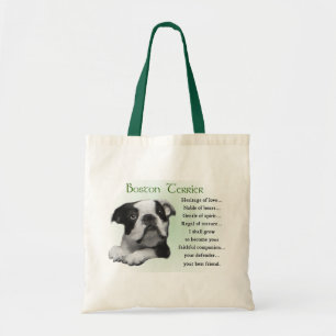 Tote Bag Les cadeaux de Boston Terrier