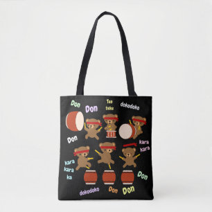 Tote Bag Les cadeaux Kawaii de Taiko soutient Taiko